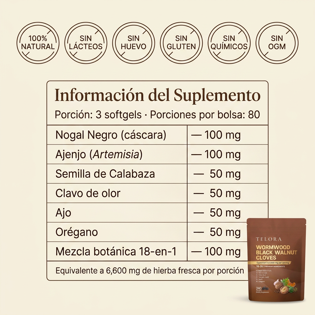 Ajenjo Reset Intestinal — Desinfla el Globo y Suelta lo Acumulado