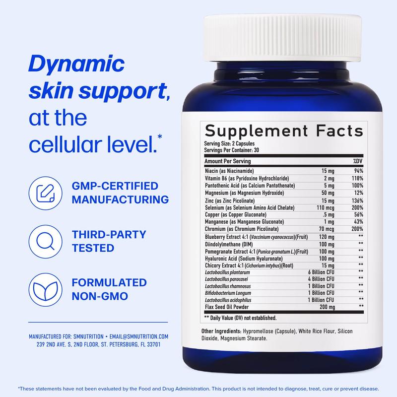 Telora Clear3™ Acne & Skin Support