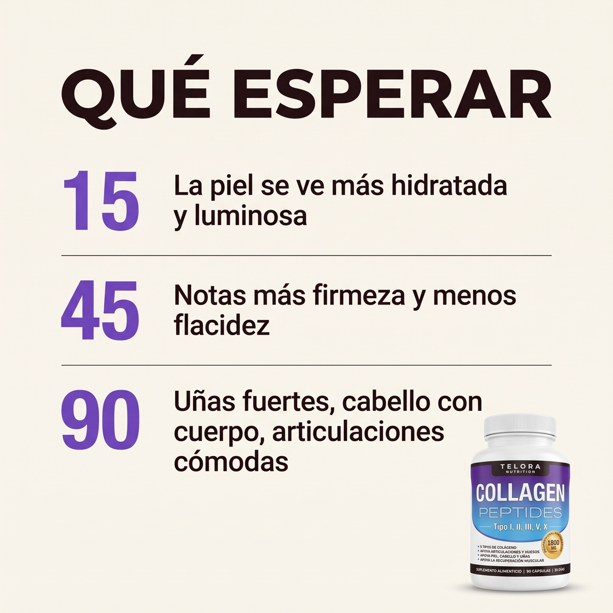 Qué esperar en los días 15, 45 y 90