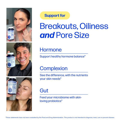 Telora Clear3™ Acne & Skin Support