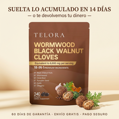 Ajenjo Reset Intestinal — Desinfla el Globo y Suelta lo Acumulado