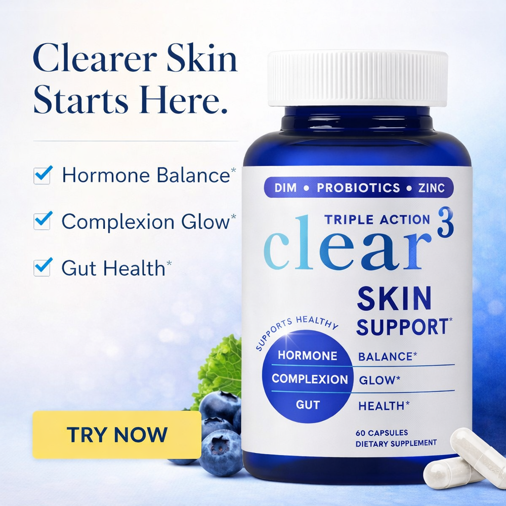 Telora Clear3™ Acne & Skin Support
