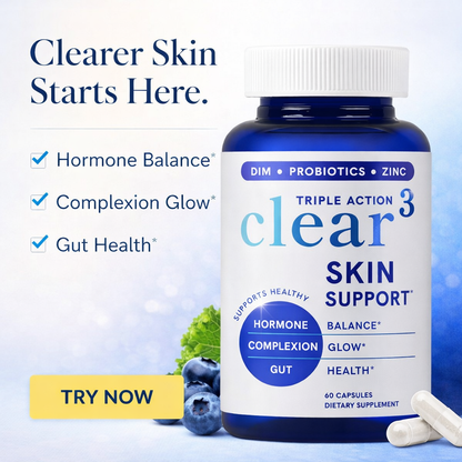Telora Clear3™ Acne & Skin Support