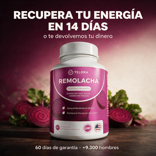 Remolacha 1300 mg — Recupera Energía Y Vitalidad