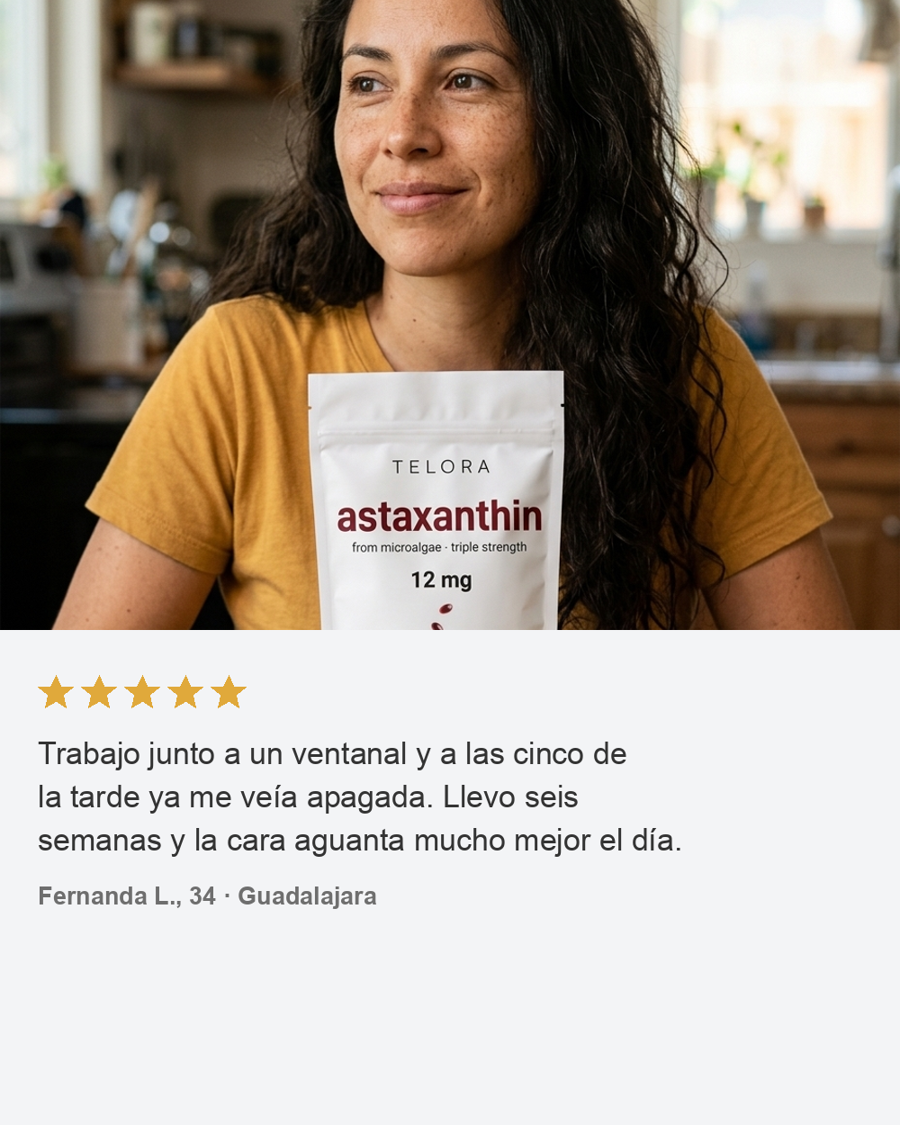 Reseña de clienta