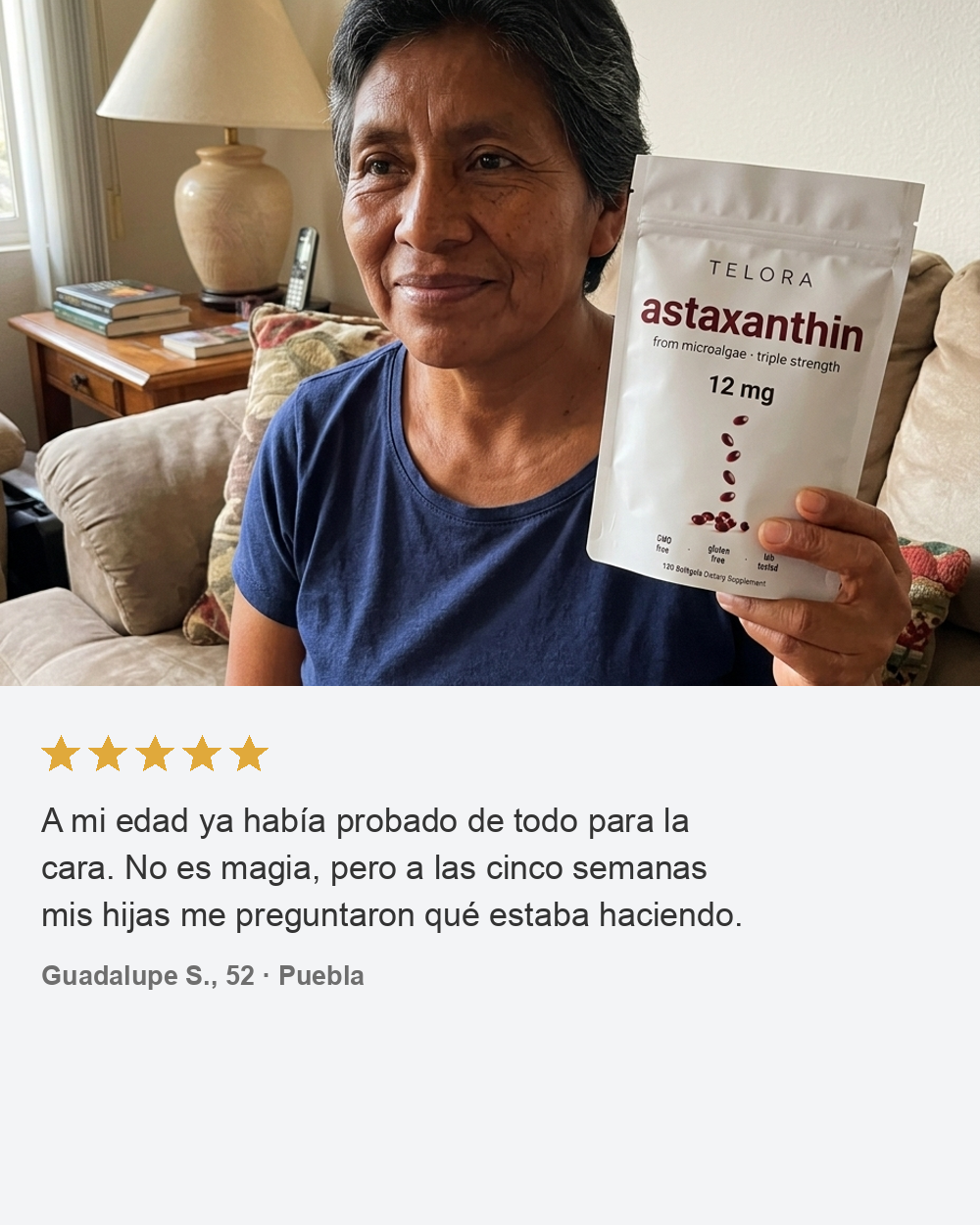 Reseña de clienta