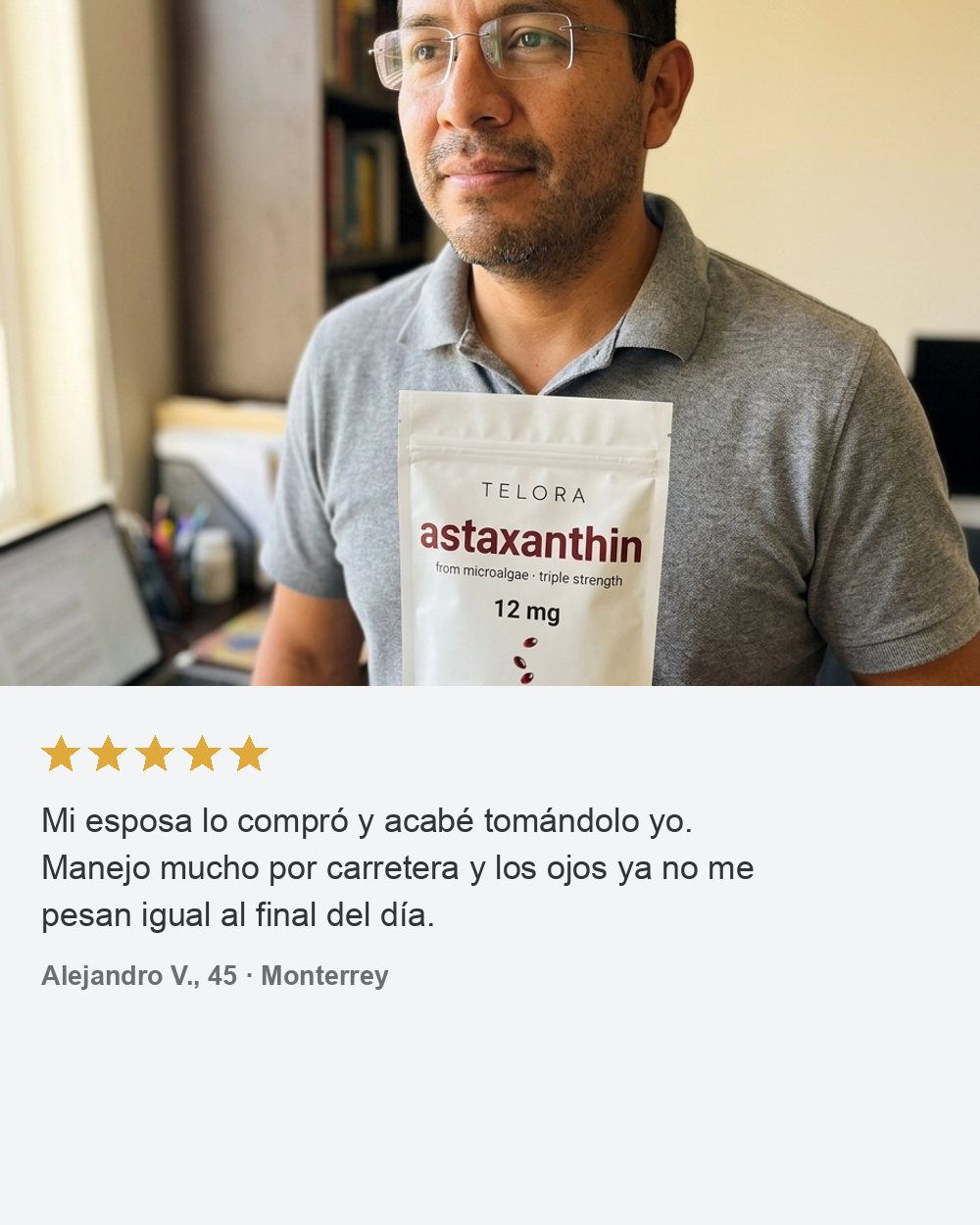 Reseña de clienta