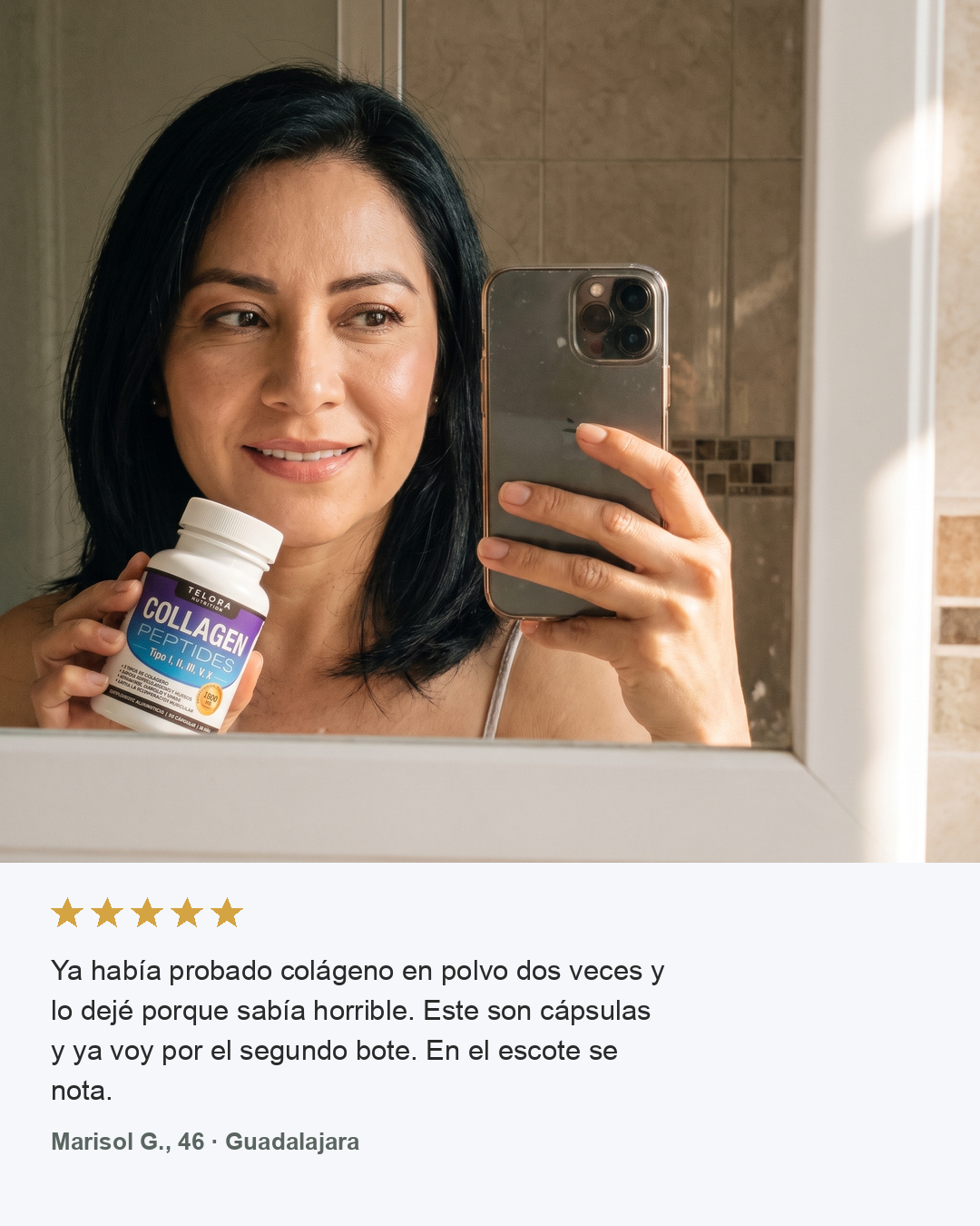 Reseña de clienta