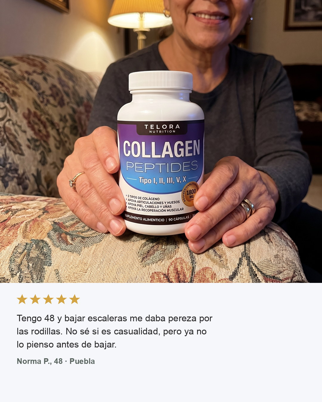 Reseña de clienta